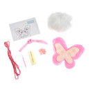 Trimits Felt Decoration Kit Ð Butterfly, 2x6x13cm, Includes Pre-Cut Felt, Stuffing, Beads, Thread, and Instructions-2
