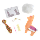 Trimits Felt Decoration Kit Ð Llama, 2x6x13cm, Includes Pre-Cut Felt, Stuffing, Beads, Thread, and Instructions-3