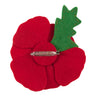 Trimits Felt Decoration Kit Ð Poppy Brooch, 2x6x13cm, Includes Pre-Cut Felt, Stuffing, Beads, Thread, and Instructions