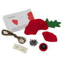 Trimits Felt Decoration Kit Ð Poppy Brooch, 2x6x13cm, Includes Pre-Cut Felt, Stuffing, Beads, Thread, and Instructions-4