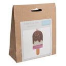 Trimits Felt Decoration Kit Ð Ice Lolly, 2x6x13cm, Includes Pre-Cut Felt, Stuffing, Beads, Thread, and Instructions-3