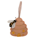 Trimits Felt Decoration Kit Ð Bee Hive, 2x6x13cm, Includes Pre-Cut Felt, Stuffing, Beads, Thread, and Instructions-1