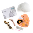 Trimits Felt Decoration Kit Ð Bee Hive, 2x6x13cm, Includes Pre-Cut Felt, Stuffing, Beads, Thread, and Instructions-3