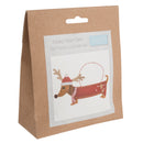 Trimits Felt Decoration Kit Ð Christmas Festival Dachshund, 10x12cm, Includes Felt Shapes, Thread, Stuffing, Needle, and Ribbon-4