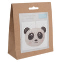 Trimits Felt Decoration Kit Ð Panda, 2x6x13cm, Includes Pre-Cut Felt, Stuffing, Beads, Thread, and Instructions