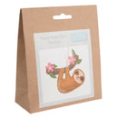 Trimits Felt Decoration Kit Ð Sloth, 2x6x13cm, Includes Pre-Cut Felt, Stuffing, Beads, Thread, and Instructions-3