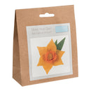Trimits Felt Decoration Kit Ð Daffodil Brooch, 2x6x13cm, Includes Pre-Cut Felt, Stuffing, Beads, Thread, and Instructions-3