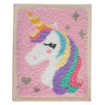Kit de broderie à l'aiguille Trimits – Fil et tambour : Licorne, 15,2 cm de diamètre. Contient : fil à broder, tambour, tissu, aiguille à broder, instructions en anglais, français et allemand.