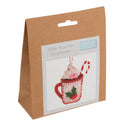 Trimits Felt Decoration Kit Ð Christmas Rocking Horse, 10x12cm, Includes Felt Shapes, Thread, Stuffing, Needle, and Ribbon