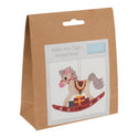 Trimits Felt Decoration Kit Ð Christmas Dove, 10x12cm, Includes Felt Shapes, Thread, Stuffing, Needle, and Ribbon