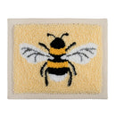 Trimits Punch Needle Kit Ð Floss and Hoop: Bee, 15.2cm Diameter, Includes Embroidery Floss, Hoop, Fabric, Punch Needle, Instructions in English, French, German-1