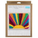 Trimits Punch Needle Kit Ð Floss and Hoop: Sunrays, 15.2cm Diameter, Includes Embroidery Floss, Hoop, Fabric, Punch Needle, Instructions in English, French, German-2