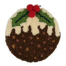 Trimits Punch Needle Kit Ð Yarn and Hoop: Christmas Pudding, 20.3cm Diameter, Includes Yarn, Hoop, Fabric, Punch Needle, and Instructions-1