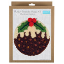Trimits Punch Needle Kit Ð Yarn and Hoop: Christmas Pudding, 20.3cm Diameter, Includes Yarn, Hoop, Fabric, Punch Needle, and Instructions-3