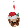 Trimits Felt Decoration Kit Ð Reindeer, 13x12.5cm, Includes Felt Shapes, Beads, Thread, Needles, and Brooch Pin