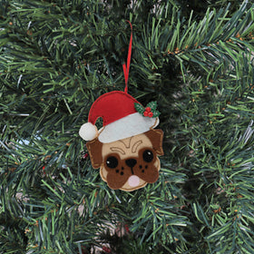 Trimits Felt Decoration Kit Reindeer, 13x12.5cm, Includes Felt Shapes, Beads, Thread, Needles, and Brooch Pin
