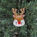 Trimits Felt Decoration Kit Ð Christmas Star, 9x12cm, Includes Felt Shapes, Stuffing, Beads, Sequins, Thread, and Pom Poms-4