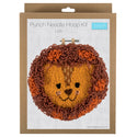 Trimits Punch Needle Kit Ð Yarn and Hoop: Lion, 20.3cm Diameter, Includes Yarn, Hoop, Fabric, Punch Needle, Instructions in EN, FR, GER