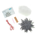 Trimits Felt Decoration Kit Ð Christmas Caravan, 9x12cm, Includes Felt Shapes, Stuffing, Beads, Sequins, Thread, and Pom Poms