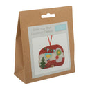 Trimits Felt Decoration Kit Ð Gonk, 11.5x9cm, Includes Felt Shapes, Stuffing, Beads, Buttons, Thread, and Ribbon-4