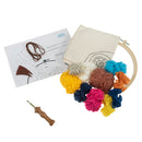 Trimits Punch Needle Kit Ð Yarn and Hoop: Owl, 20.3cm Diameter, Includes Yarn, Hoop, Fabric, Punch Needle, Instructions in EN, FR, GER-3