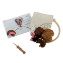 Trimits Punch Needle Kit Ð Yarn and Hoop: Monkey, 20.3cm Diameter, Includes Yarn, Hoop, Fabric, Punch Needle, Instructions in EN, FR, GER