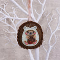 Trimits Felt Decoration Kit Ð Hedgehog, 2x6x13cm, Includes Pre-Cut Felt, Stuffing, Beads, Thread, and Instructions