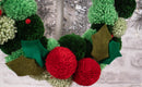 Trimits Pom Pom Wreath Kit Ð  30x30cm, Includes Pom Pom Makers, Yarn, and Metal Hoop-3