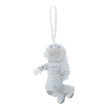 Trimits Felt Decoration Kit Astronaut, 2x6x13cm, Includes Pre-Cut Felt, Stuffing, Beads, Thread, and Instructions