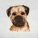 Trimits Counted Cross Stitch Kit Ð Large: Border Terrier, 36x36cm, Includes Aida Fabric, Pre-Sorted Threads, Needle, Personalizing Alphabet, Instructions in English, French, German-3