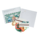 Trimits Counted Cross Stitch Kit Ð Large: Beach Huts, 36x36cm, Includes Aida Fabric, Pre-Sorted Threads, Needle, Personalizing Alphabet, Instructions in English, French, German-2