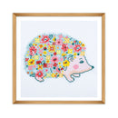 Trimits Counted Cross Stitch Kit Ð Large: Hedgehog, 36x36cm, Includes Aida Fabric, Pre-Sorted Threads, Needle, Personalizing Alphabet, Instructions in English, French, German-2