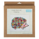 Trimits Counted Cross Stitch Kit Ð Large: Hedgehog, 36x36cm, Includes Aida Fabric, Pre-Sorted Threads, Needle, Personalizing Alphabet, Instructions in English, French, German-4