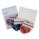 Trimits Counted Cross Stitch Kit Ð Large: Cow, 36x36cm, Includes Aida Fabric, Pre-Sorted Threads, Needle, Personalizing Alphabet, Instructions in English, French, German-3