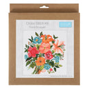 Trimits Counted Cross Stitch Kit Ð Large: Floral Boutique, 36x36cm, Includes Aida Fabric, Pre-Sorted Threads, Needle, Personalizing Alphabet, Instructions in English, French, German-3