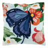 Kit de tapisserie Trimits à demi-point – Coussin : Papillon, 40 x 40 cm, comprend une toile pré-imprimée, des fils acryliques, une aiguille, le dos du coussin et des instructions en anglais, français et allemand.
