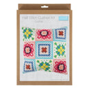 Trimits Half Stitch Tapestry Kit Ð Cushion: Crochet, 40x40cm, Includes Pre-Printed Canvas, Acrylic Yarns, Needle, Cushion Back, Instructions in English, French, German-5