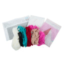 Trimits Half Stitch Tapestry Kit Ð Cushion: Shine Bright, 40x40cm, Includes Pre-Printed Canvas, Acrylic Yarns, Needle, Cushion Back, Instructions in English, French, German-4