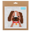 Trimits Counted Cross Stitch Kit Ð Dog, 6-Count Binca Fabric, Includes Pre-Sorted Threads, Needle, Instructions in English, French, German-4