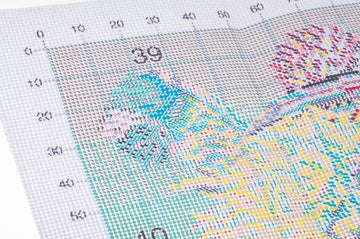 Trimits Printed Cross Stitch Kit Ð Large: Llama, 11-Count Aida Fabric, Includes Pre-Sorted Threads, Needle, Instructions in EN, FR, DE, ES, IT, NL - 0