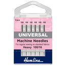 Hemline Sewing Machine Needles: Universal: Heavy 100(16): 6 Pieces-1