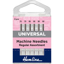 Hemline Sewing Machine Needles: Universal: Regular Assortment: 6 Pieces-1