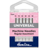Aiguilles pour machine à coudre Hemline : Universelles : Assortiment standard : 6 pièces