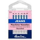 Hemline Sewing Machine Needles: Jeans: Heavy Mixed: 6 Pieces-1