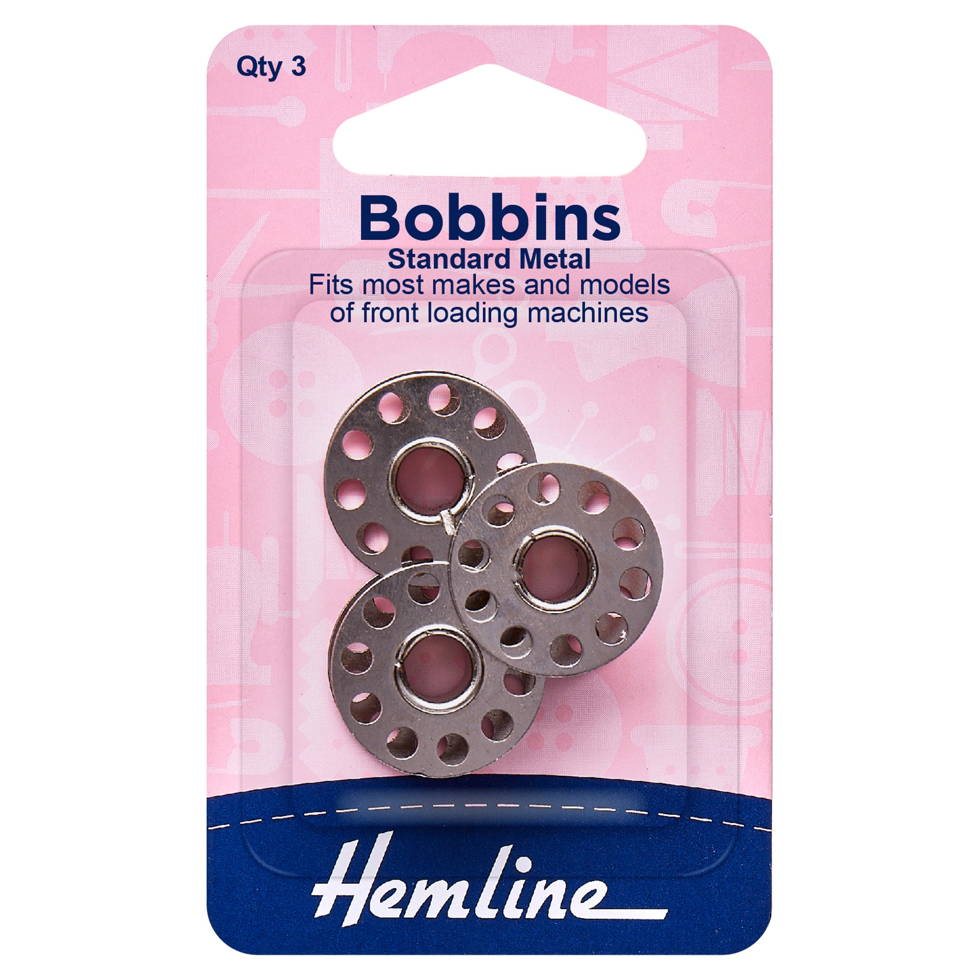 Hemline Metal Bobbin: Universal, Class 15K