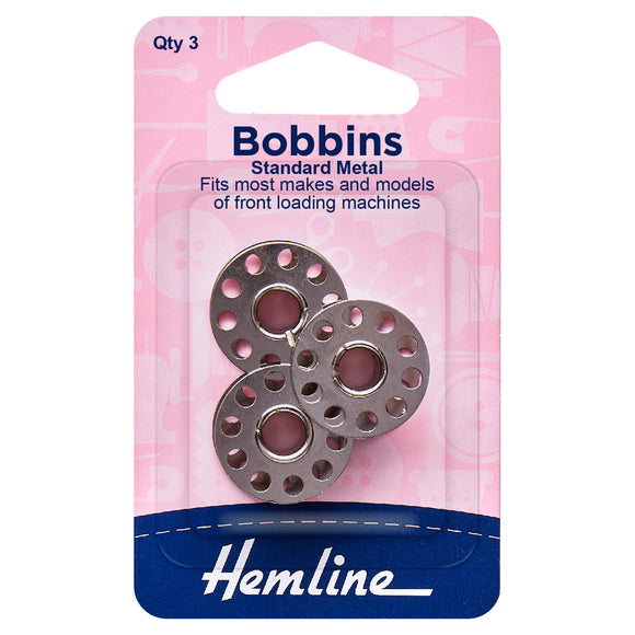 Hemline Metal Bobbin: Universal, Class 15K
