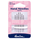 Hemline Hand Sewing Needles: Tapestry: 6 Pieces-1