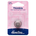 Hemline Thimble: Metal