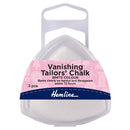 Hemline Tailors Chalk: Vanishing: White: Pack of 3-1
