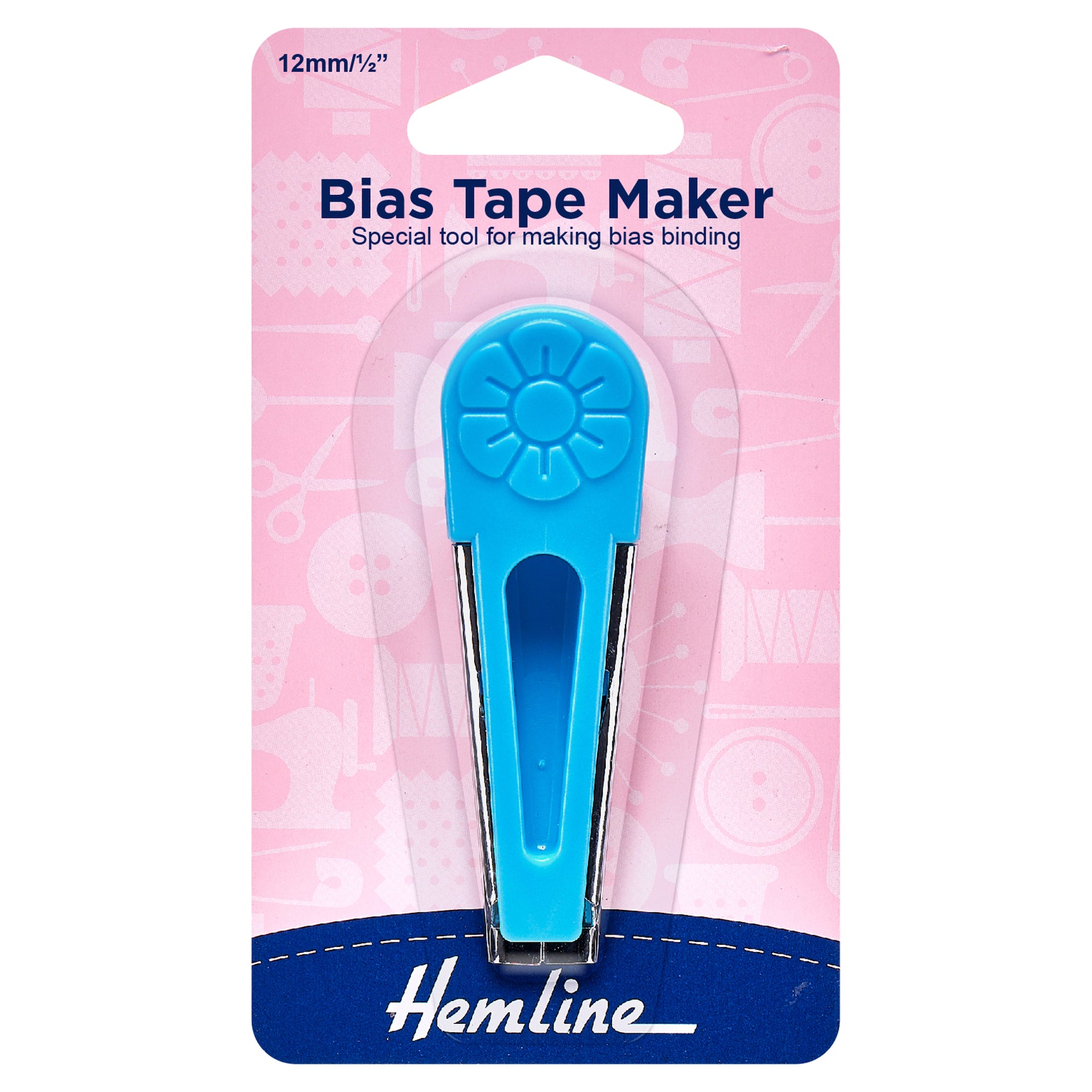 Hemline Bias Tape Maker: Medium: 12mm